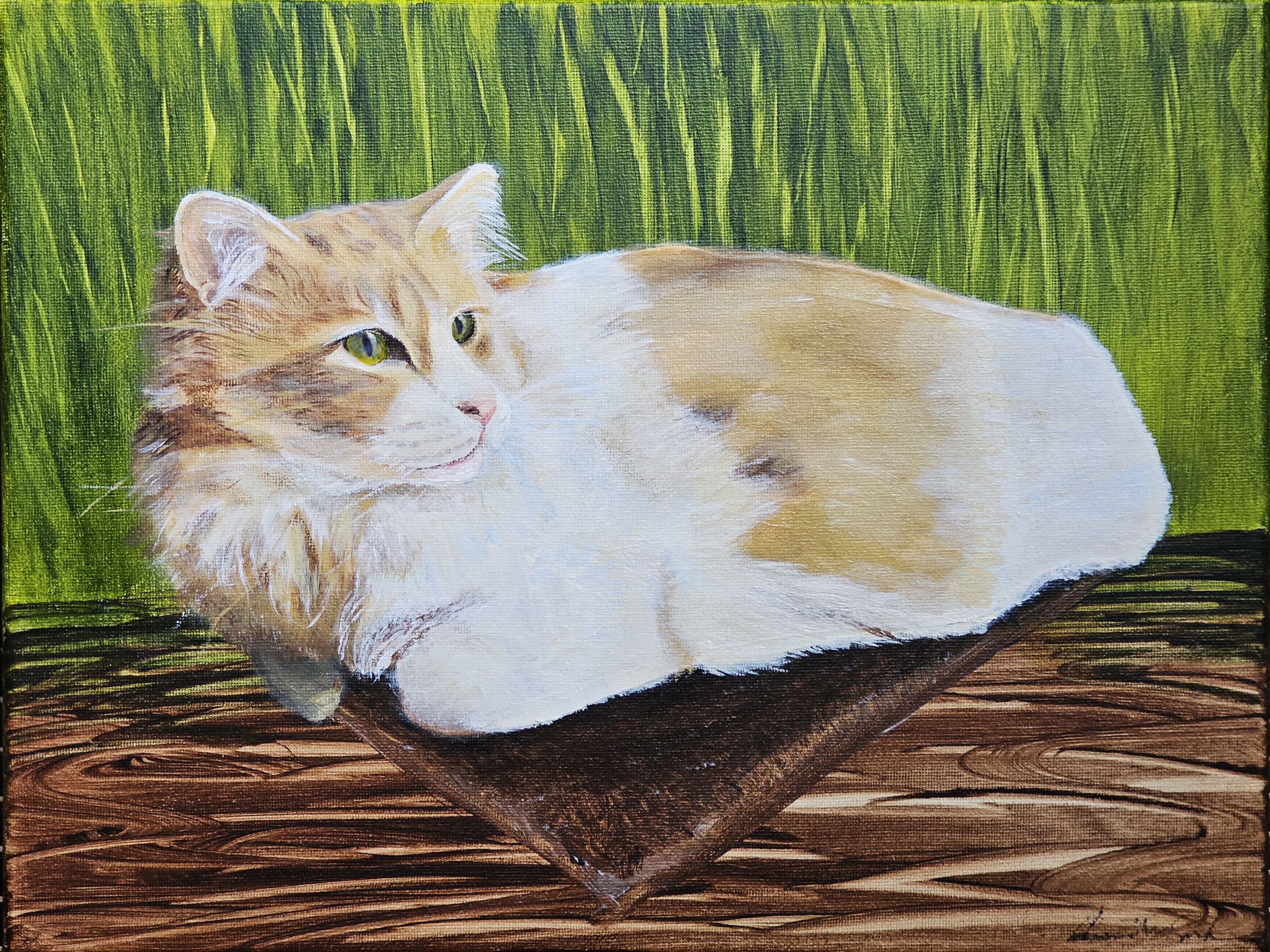 Painting of a Cat