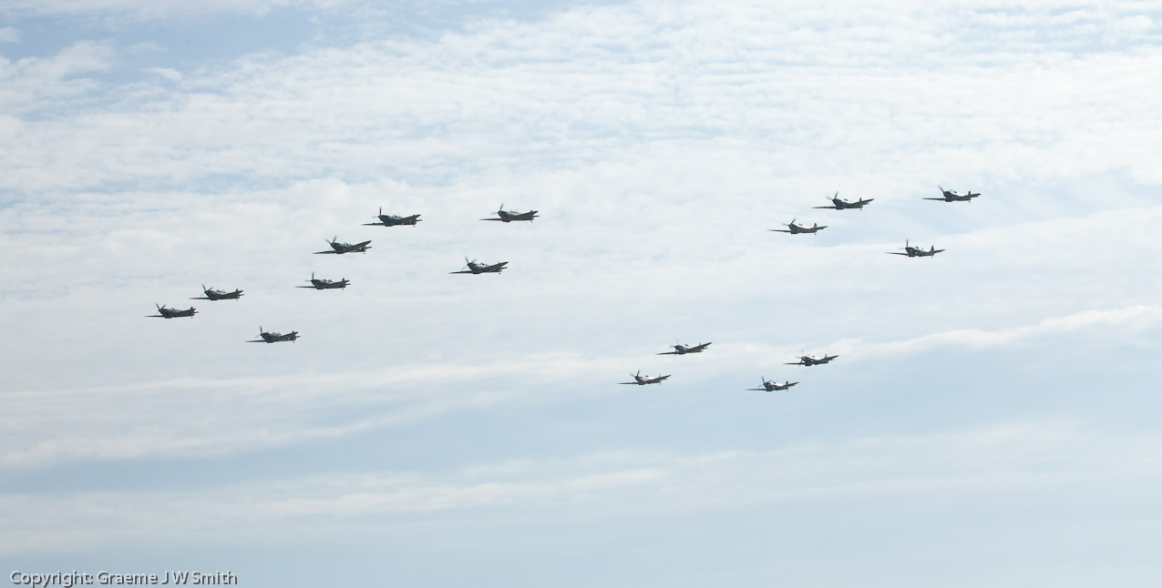 16 Spitfires