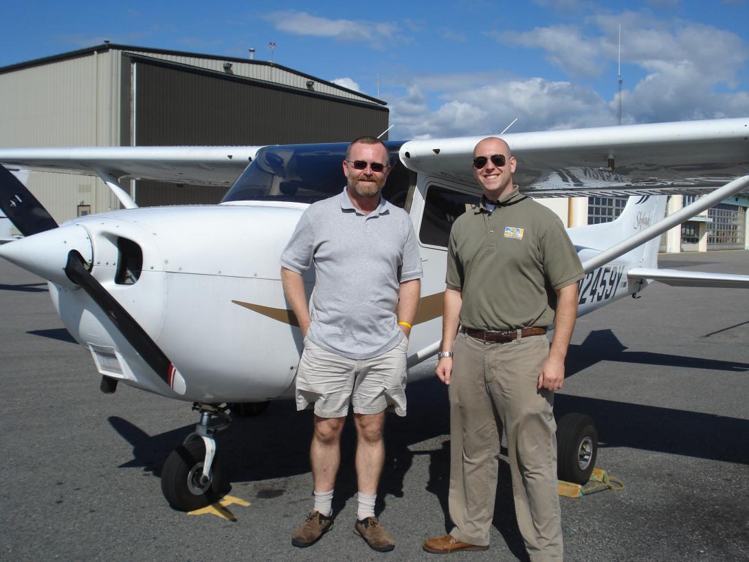 Self and CFI Greg Hamelin